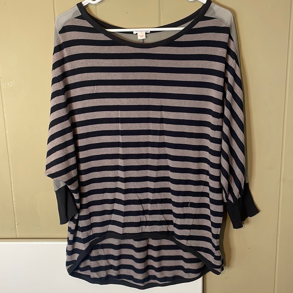 Stripped dress shirt